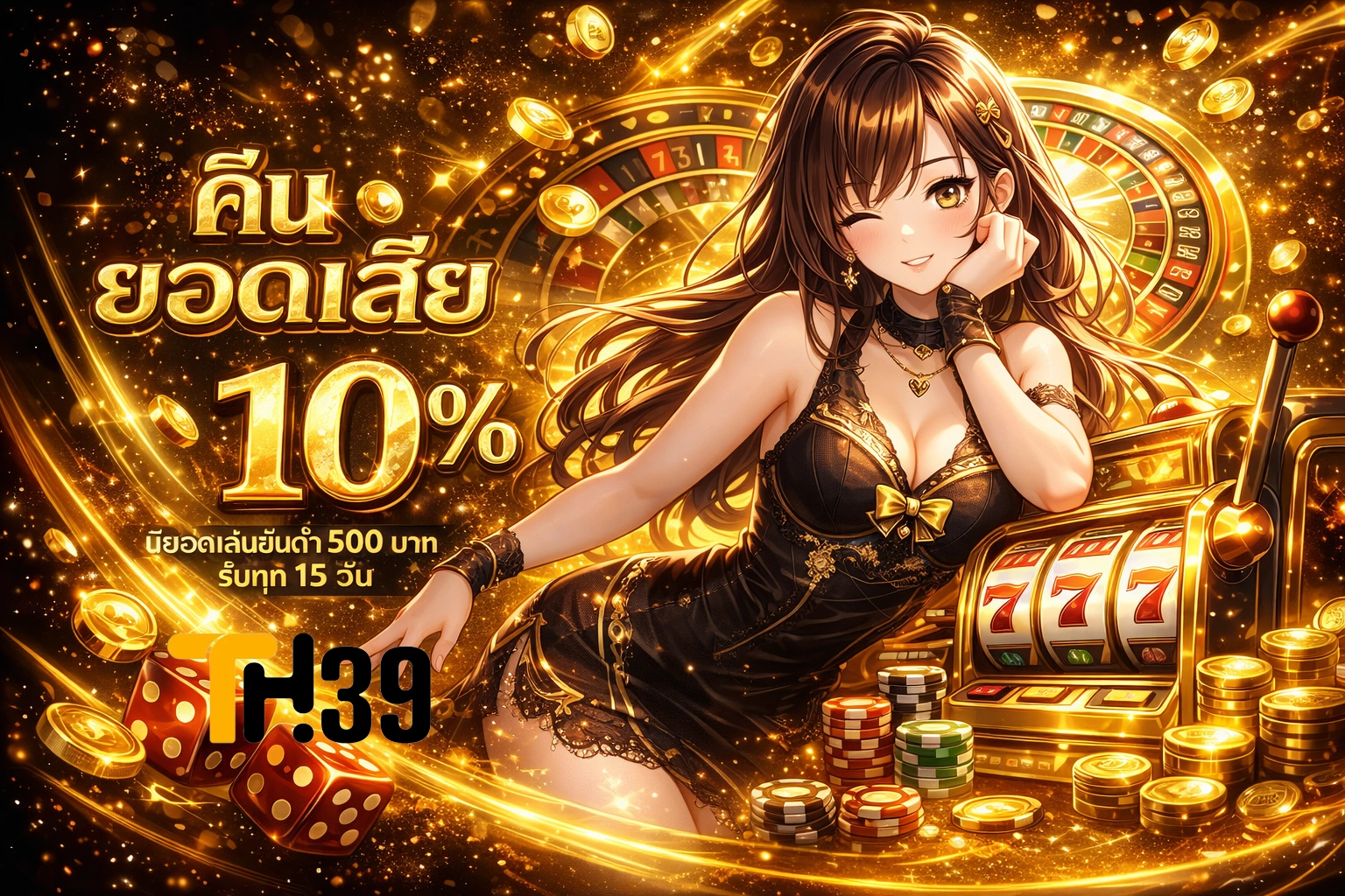 สล็อต 39 คืนยอดเสีย